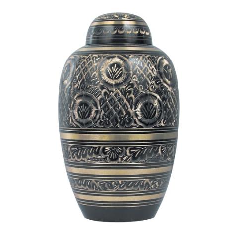 Black & Gold Urn